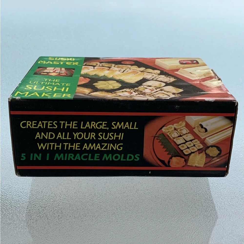 Green and Black Sushi Maker